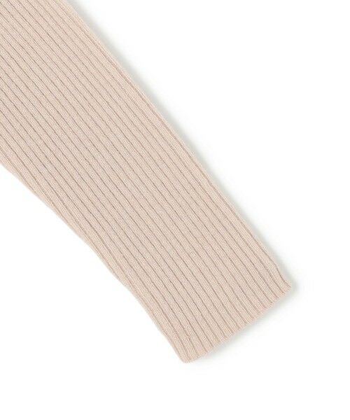 BEIGE, / ベイジ, ニット・セーター | 【洗える】POMPE / ウールカシミヤ配色ラインクルーネックニット | 詳細7