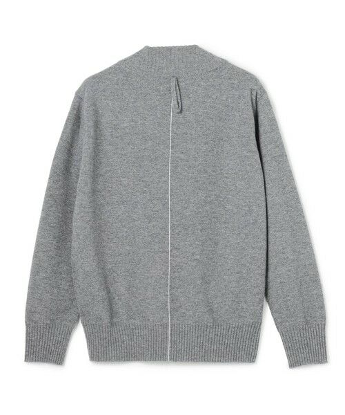 BEIGE, / ベイジ, ニット・セーター | 【洗える】POMPE / ウールカシミヤ配色ラインVネックニット | 詳細14
