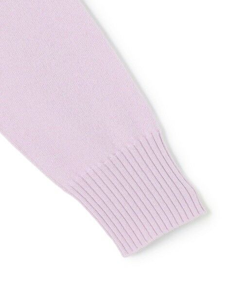 BEIGE, / ベイジ, ニット・セーター | 【洗える】POMPE / ウールカシミヤ配色ラインVネックニット | 詳細21