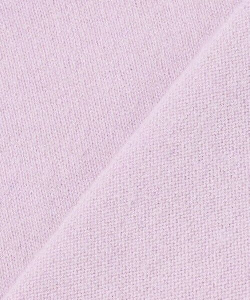 BEIGE, / ベイジ, ニット・セーター | 【洗える】POMPE / ウールカシミヤ配色ラインVネックニット | 詳細24