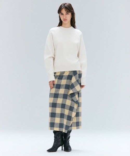 BEIGE, / ベイジ, ニット・セーター | 【洗える】TAFT / コットンカシミヤスウェットニットトップス | 詳細1