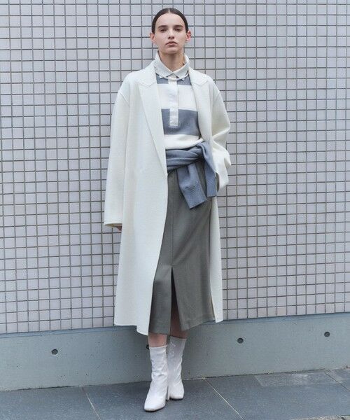 BEIGE, / ベイジ, ニット・セーター | 【洗える】TAFT / コットンカシミヤスウェットニットトップス | 詳細5