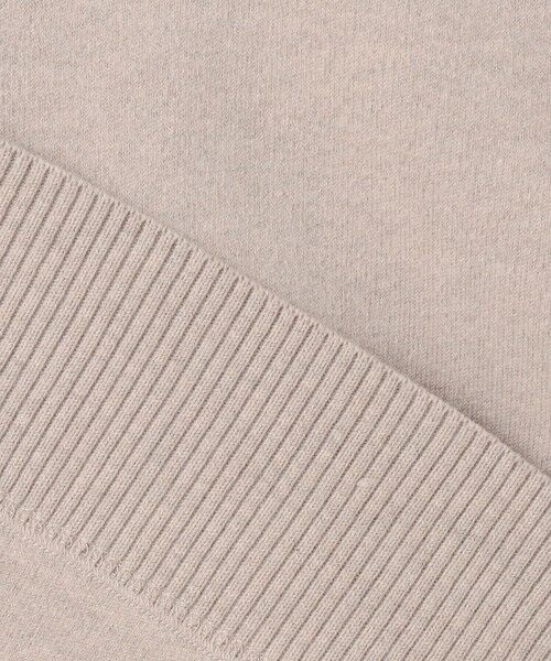 BEIGE, / ベイジ, ニット・セーター | 【洗える】TAFT / コットンカシミヤスウェットニットトップス | 詳細13