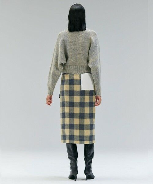 BEIGE, / ベイジ, ニット・セーター | MARANA / モヘア混ミックスドルマンニット | 詳細2