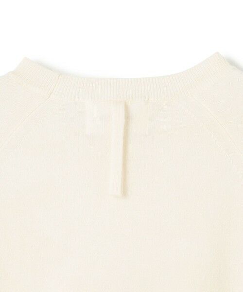 BEIGE, / ベイジ, ニット・セーター | 【WEB限定・洗える】DEMING / バイカラーウールクルーネックニット | 詳細10
