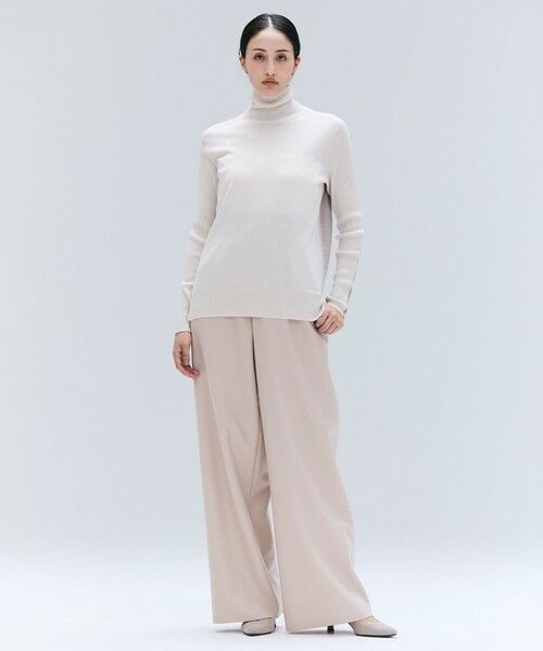 BEIGE, / ベイジ, その他パンツ | 【Lsize・セットアップ対応】CORBY / ウールイージーワイドパンツ | 詳細5