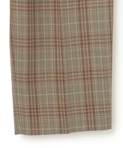 BEIGE, / ベイジ, その他パンツ | SELMA / チェックウールハイウエストタックパンツ | 詳細10