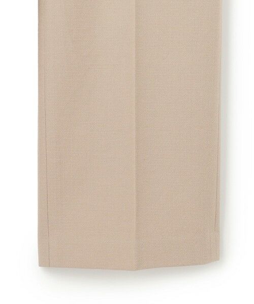 BEIGE, / ベイジ, その他パンツ | BUNNELL / ウールタブボタンストレートパンツ | 詳細8