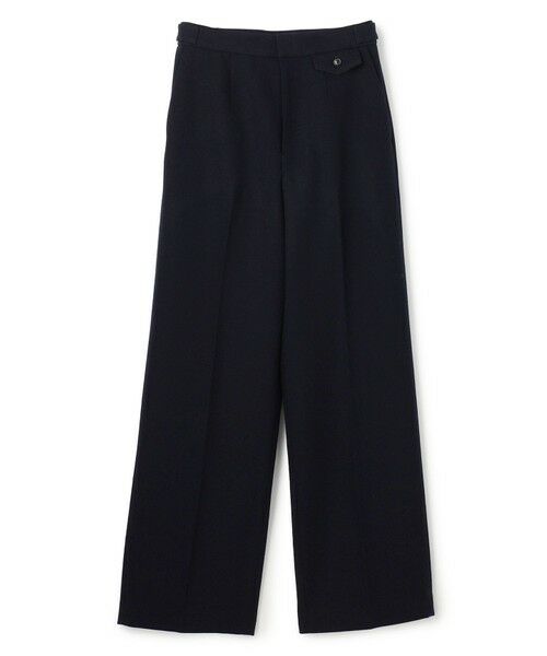 BEIGE, / ベイジ, その他パンツ | BUNNELL / ウールタブボタンストレートパンツ | 詳細15