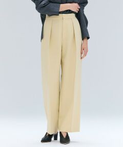 BEIGE, / ベイジ, その他パンツ | WASCO / 2WAYストレッチウールタックカービーパンツ