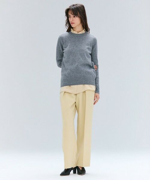 BEIGE, / ベイジ, その他パンツ | WASCO / 2WAYストレッチウールタックカービーパンツ | 詳細2