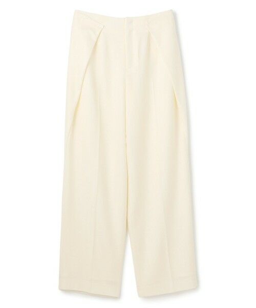 BEIGE, / ベイジ, その他パンツ | TERNES / 変形タックウールワイドパンツ | 詳細6