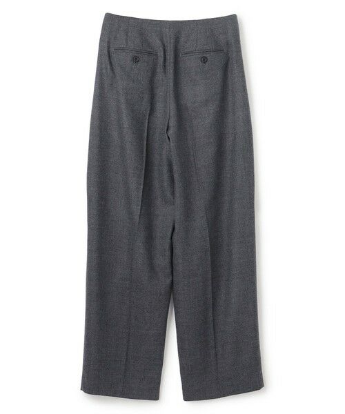 BEIGE, / ベイジ, その他パンツ | TERNES / 変形タックウールワイドパンツ | 詳細15