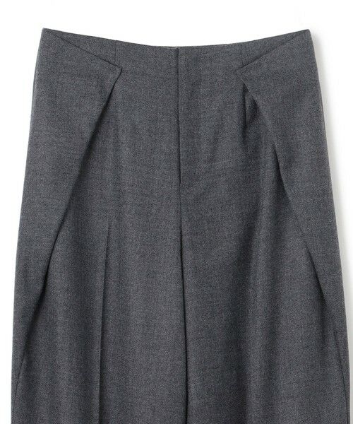 BEIGE, / ベイジ, その他パンツ | TERNES / 変形タックウールワイドパンツ | 詳細16