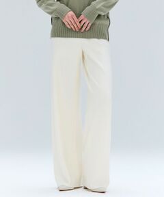 BEIGE, / ベイジ, その他パンツ | MONTAIGNE / イージーウエストウールワイドパンツ