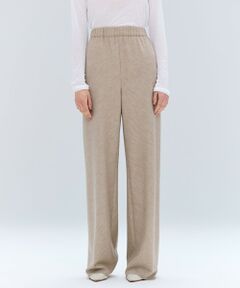 BEIGE, / ベイジ, その他パンツ | MONTAIGNE / イージーウエストウールワイドパンツ