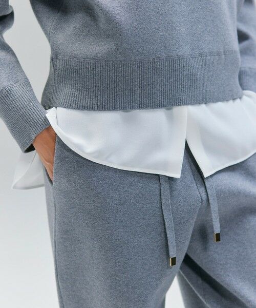 BEIGE, / ベイジ, その他パンツ | 【洗える】TAFT / コットンカシミヤトラウザーパンツ | 詳細4