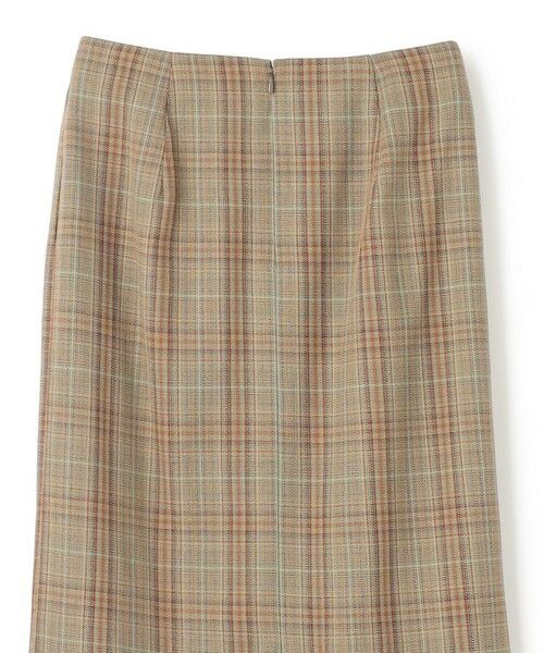 BEIGE, / ベイジ, ミニ・ひざ丈スカート | SELMA / チェックウールラッフルスカート | 詳細12