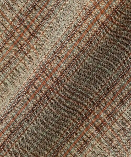 BEIGE, / ベイジ, ミニ・ひざ丈スカート | SELMA / チェックウールラッフルスカート | 詳細15