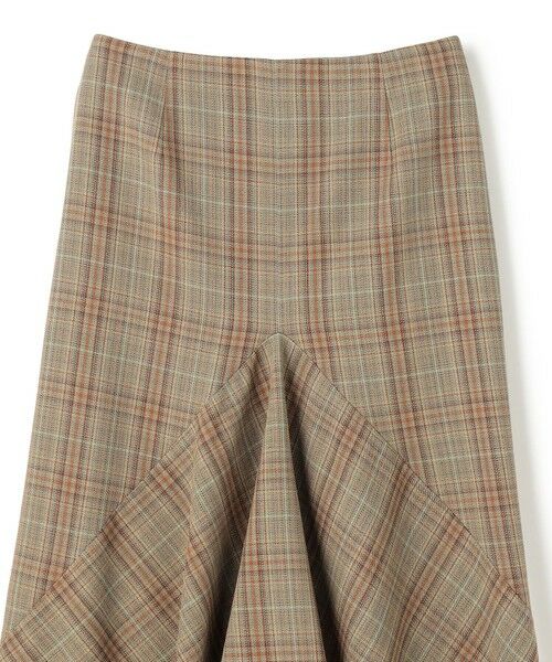 BEIGE, / ベイジ, ミニ・ひざ丈スカート | SELMA / チェックウールラッフルスカート | 詳細9