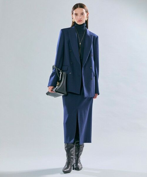 BEIGE, / ベイジ, ミニ・ひざ丈スカート | 【VERY NaVY12月号掲載】BUNNELL / ウールハイウエストタブボタンスカート | 詳細13