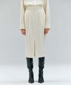 BEIGE, / ベイジ, ミニ・ひざ丈スカート | 【VERY NaVY12月号掲載】TERNES / 2タックウールスカート