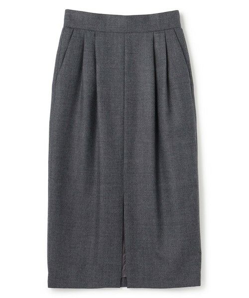 BEIGE, / ベイジ, ミニ・ひざ丈スカート | 【VERY NaVY12月号掲載】TERNES / 2タックウールスカート | 詳細16