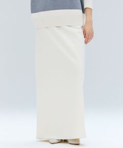 BEIGE, / ベイジ, ミニ・ひざ丈スカート | 【VERY NaVY12月号掲載】MONTAIGNE / イージーウエストウールロングスカート