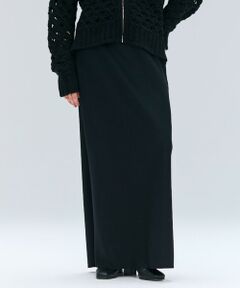 BEIGE, / ベイジ, ミニ・ひざ丈スカート | 【VERY NaVY12月号掲載】MONTAIGNE / イージーウエストウールロングスカート