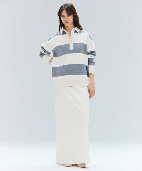 BEIGE, / ベイジ, ミニ・ひざ丈スカート | 【VERY NaVY12月号掲載】MONTAIGNE / イージーウエストウールロングスカート | 詳細5