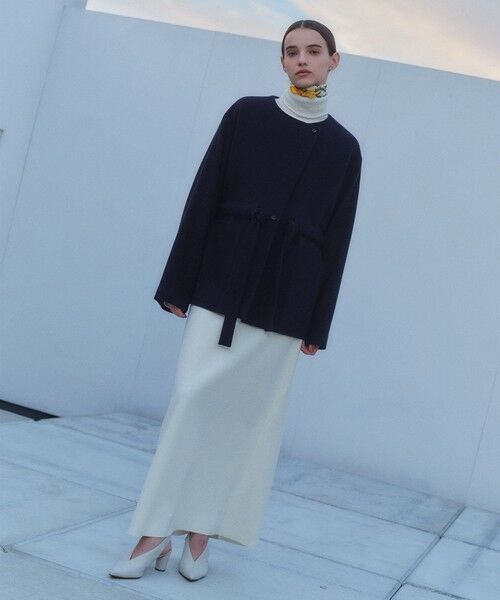 BEIGE, / ベイジ, ミニ・ひざ丈スカート | 【VERY NaVY12月号掲載】MONTAIGNE / イージーウエストウールロングスカート | 詳細7