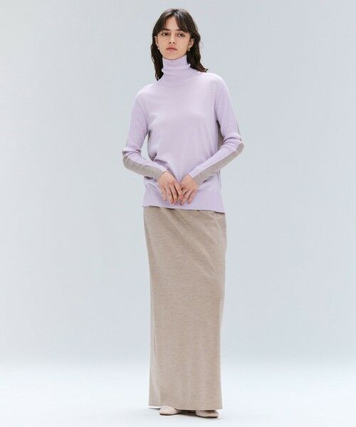 BEIGE, / ベイジ, ミニ・ひざ丈スカート | 【VERY NaVY12月号掲載】MONTAIGNE / イージーウエストウールロングスカート | 詳細11