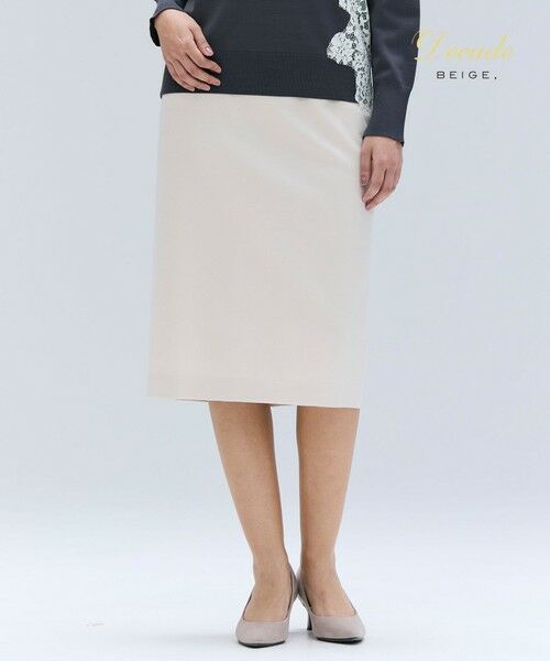 BEIGE, / ベイジ, ミニ・ひざ丈スカート | 【セットアップ対応】CORBY / ウールタイトスカート(無しBone)