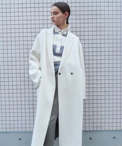 BEIGE, / ベイジ, その他アウター | ZION / ウールロングチェスターコート