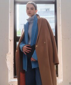 BEIGE, / ベイジ, その他アウター | ZION / ウールロングチェスターコート