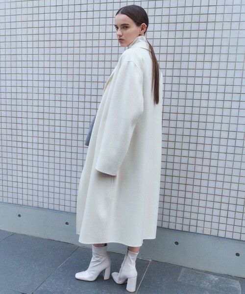 BEIGE, / ベイジ, その他アウター | ZION / ウールロングチェスターコート | 詳細2