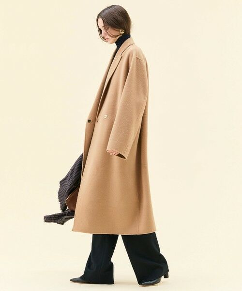 BEIGE, / ベイジ, その他アウター | ZION / ウールロングチェスターコート | 詳細11
