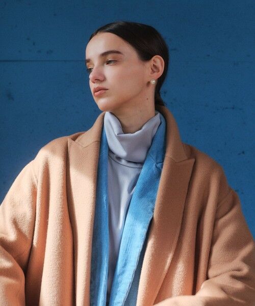 BEIGE, / ベイジ, その他アウター | ZION / ウールロングチェスターコート | 詳細21