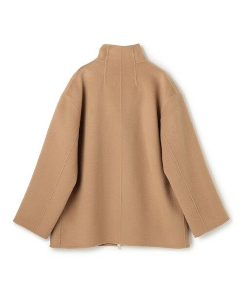 BEIGE, / ベイジ, その他アウター | ZION / ウールスタンドカラーショートコート | 詳細9