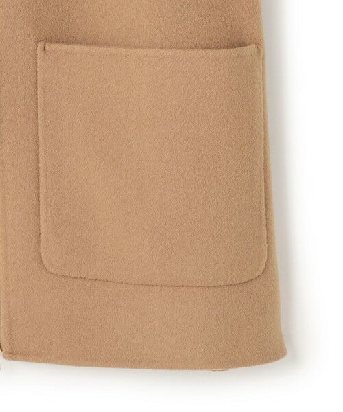 BEIGE, / ベイジ, その他アウター | ZION / ウールスタンドカラーショートコート | 詳細12
