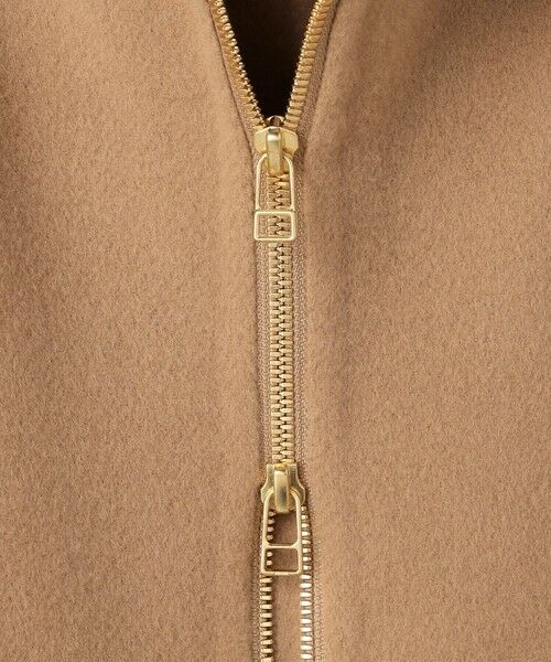 BEIGE, / ベイジ, その他アウター | ZION / ウールスタンドカラーショートコート | 詳細13