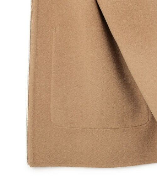 BEIGE, / ベイジ, その他アウター | ZION / ウールスタンドカラーショートコート | 詳細15