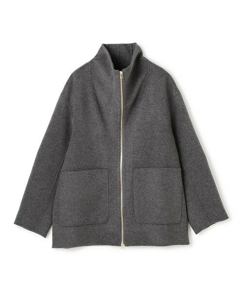 BEIGE, / ベイジ, その他アウター | ZION / ウールスタンドカラーショートコート | 詳細19