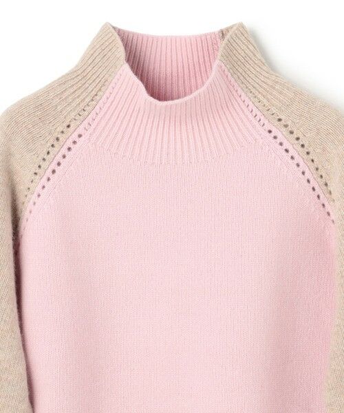 BEIGE, / ベイジ, ニット・セーター | RULE / ウールカシミヤバイカラーハイネックニット | 詳細4