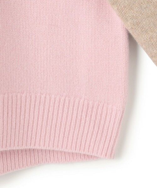 BEIGE, / ベイジ, ニット・セーター | RULE / ウールカシミヤバイカラーハイネックニット | 詳細6
