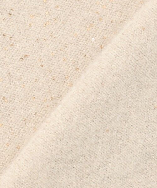 BEIGE, / ベイジ, ニット・セーター | AMARILLO / スパンコールフォックスニットカーディガン | 詳細8