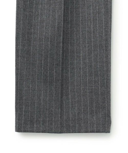 BEIGE, / ベイジ, その他パンツ | DELAND / ウールピンストライプハイウエストタックパンツ | 詳細14