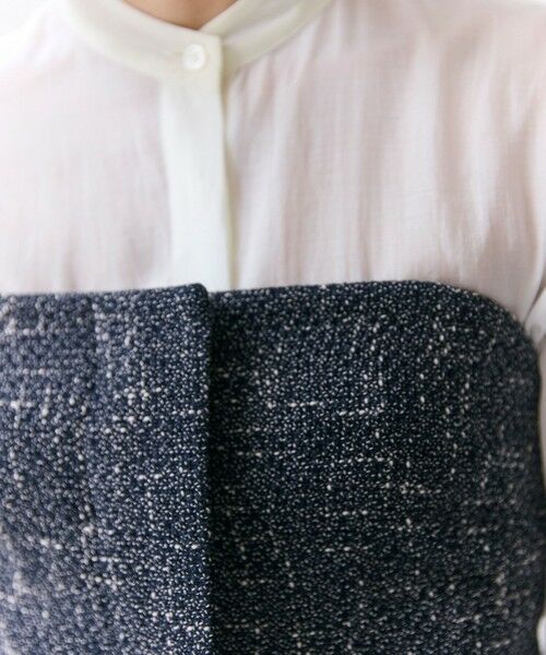 BEIGE, / ベイジ, シャツ・ブラウス | TRIPHANE / バックニットツイードビスチェ | 詳細1