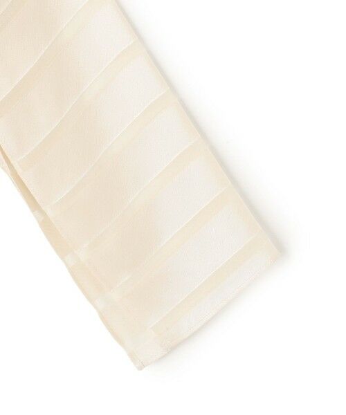 BEIGE, / ベイジ, シャツ・ブラウス | HAUYNITE / ボーダーシアー ボートネックブラウス | 詳細8