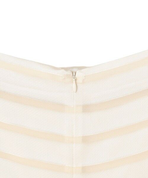 BEIGE, / ベイジ, シャツ・ブラウス | HAUYNITE / ボーダーシアー ボートネックブラウス | 詳細10